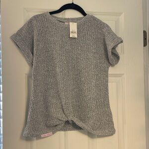 Simply Southern Gray Knit Top